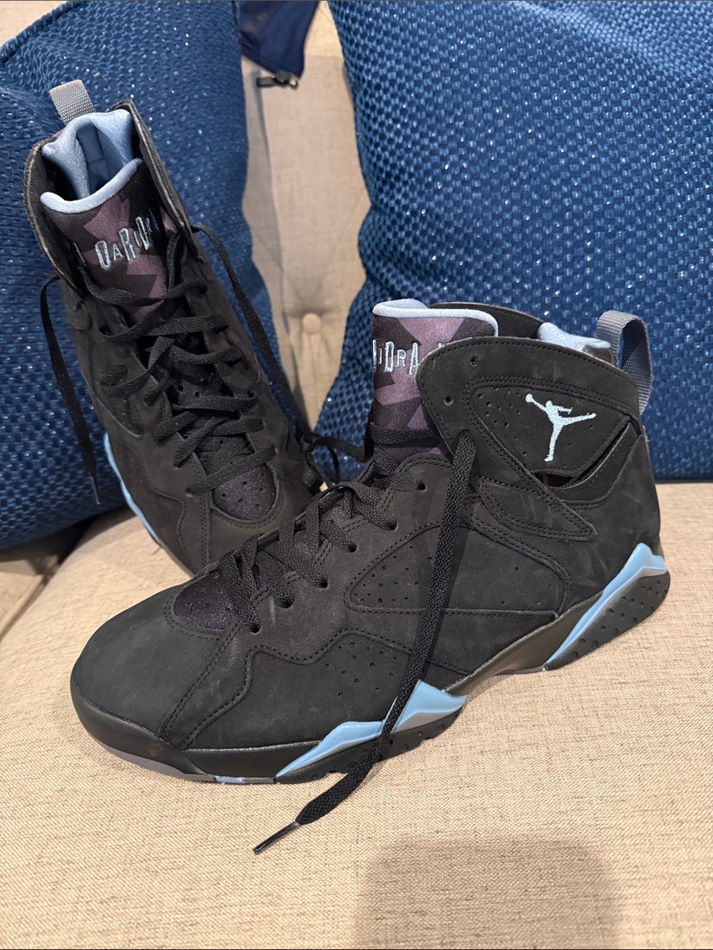 Air Jordan 7 Retro Mid chambray black/light graphite